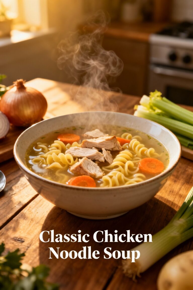 Classic Chicken Noodle Soup