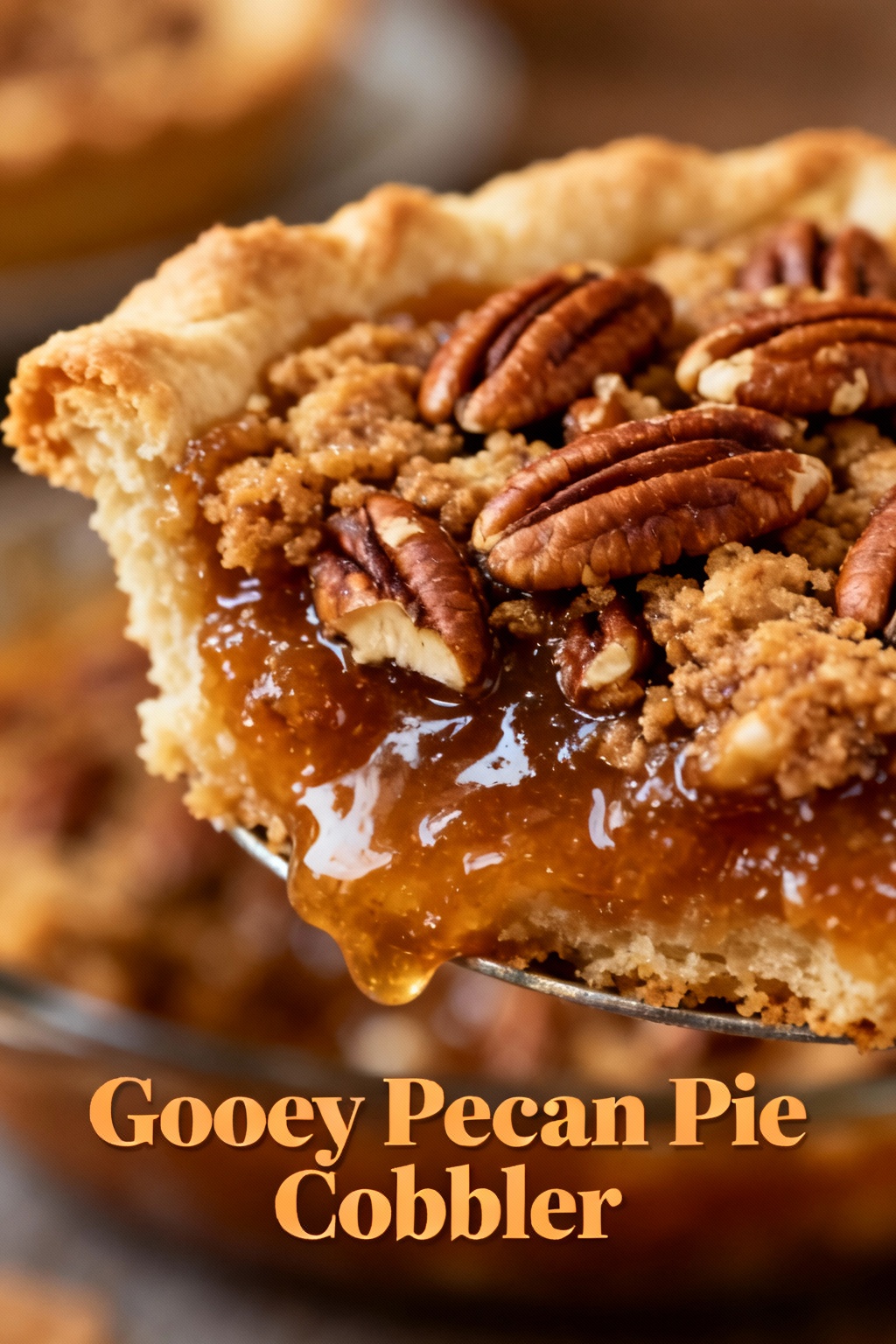 Gooey Pecan Pie Cobbler