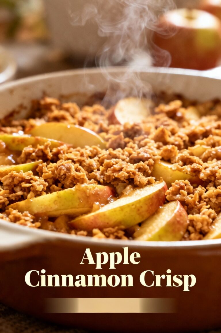 Apple Cinnamon Crisp