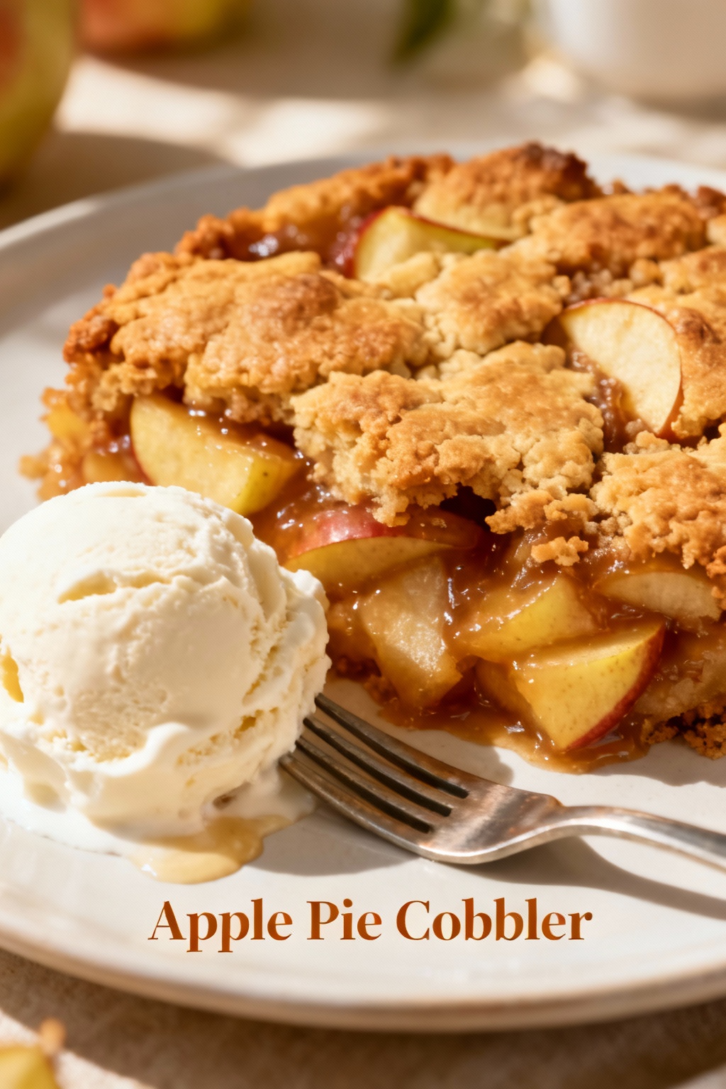 Apple Pie Cobbler