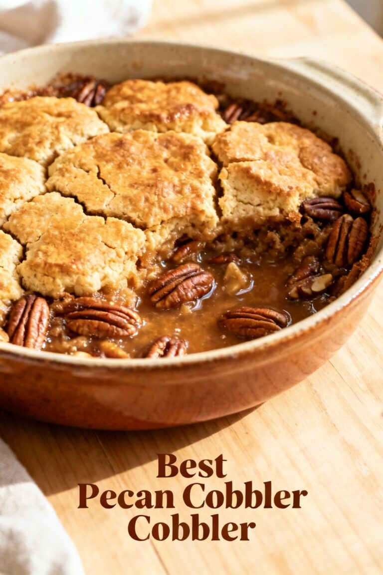 Best Pecan Cobbler