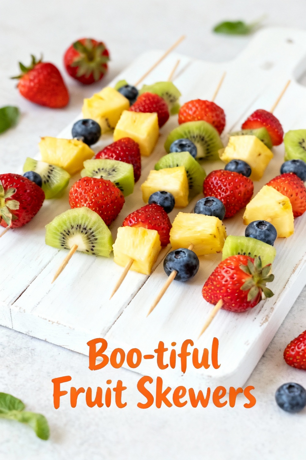 Boo-tiful Fruit Skewers