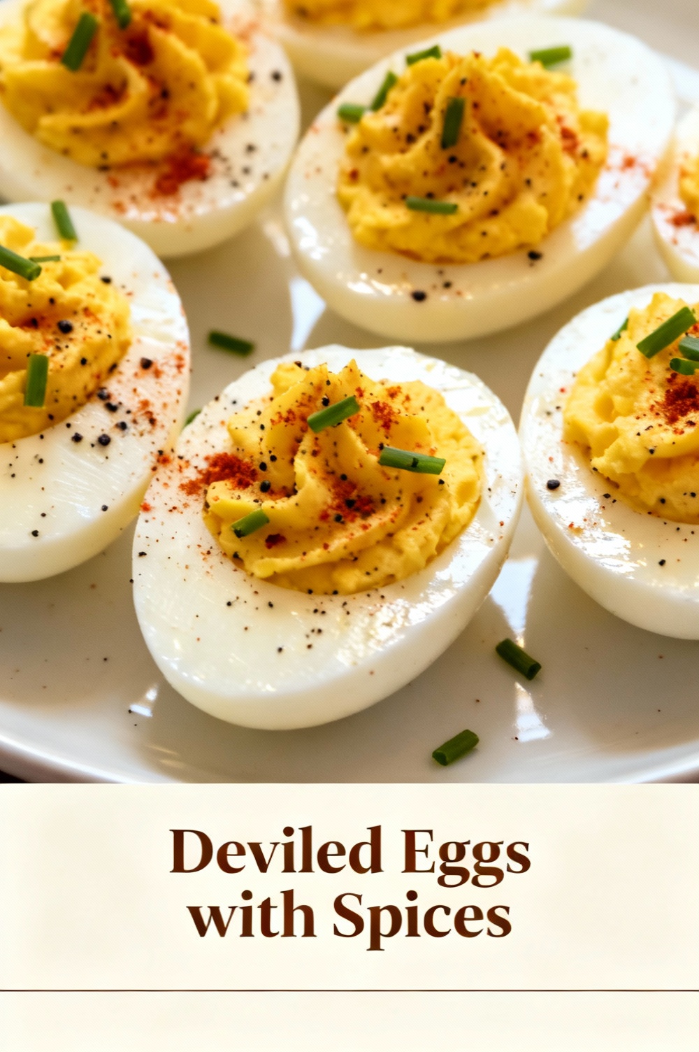 Deviled Eggs with Spices