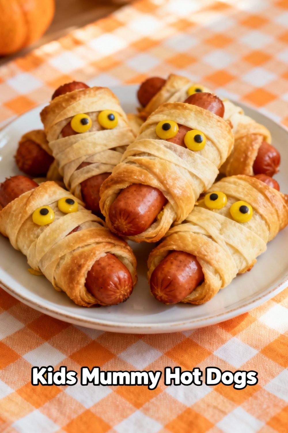 Kids Mummy Hot Dogs