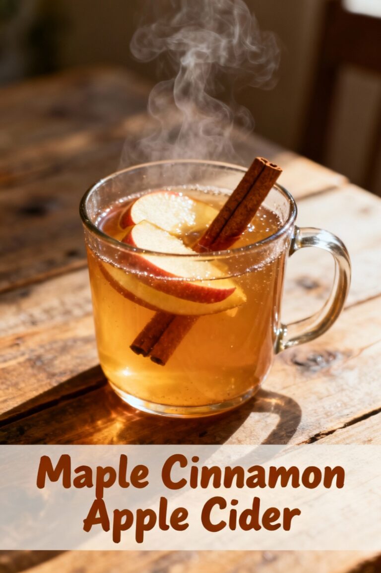 Maple Cinnamon Apple Cider