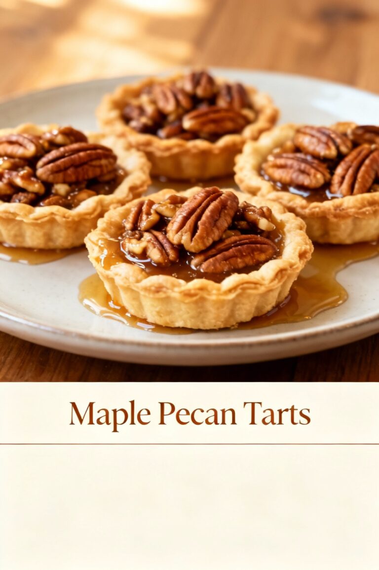 Maple Pecan Tarts