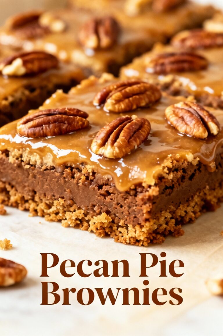 Pecan Pie Brownies
