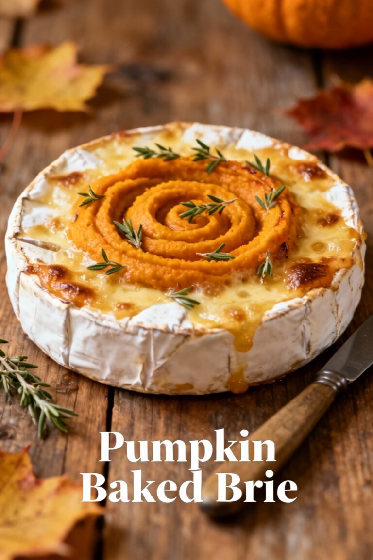 Pumpkin Baked Brie