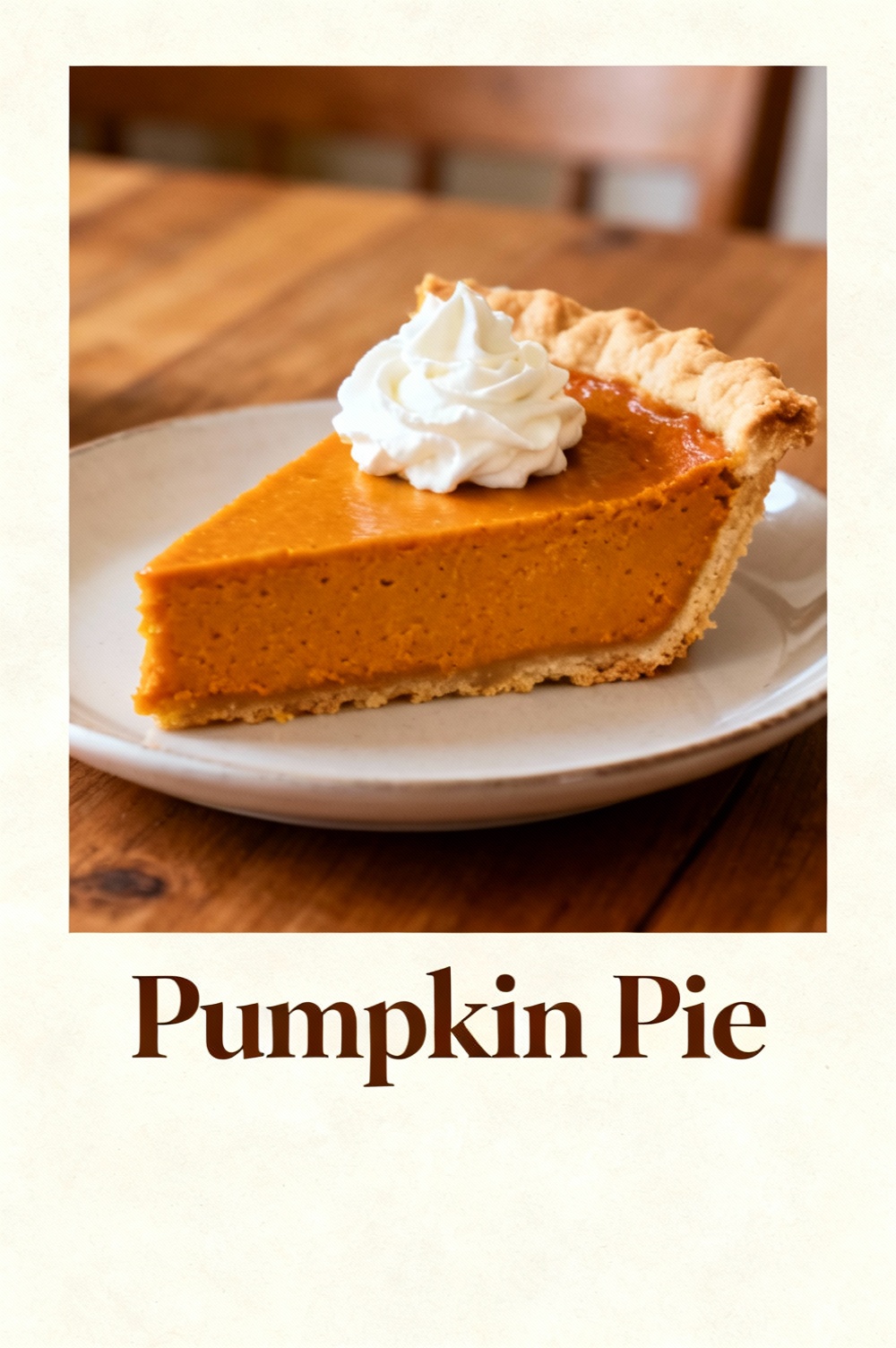 Pumpkin Pie