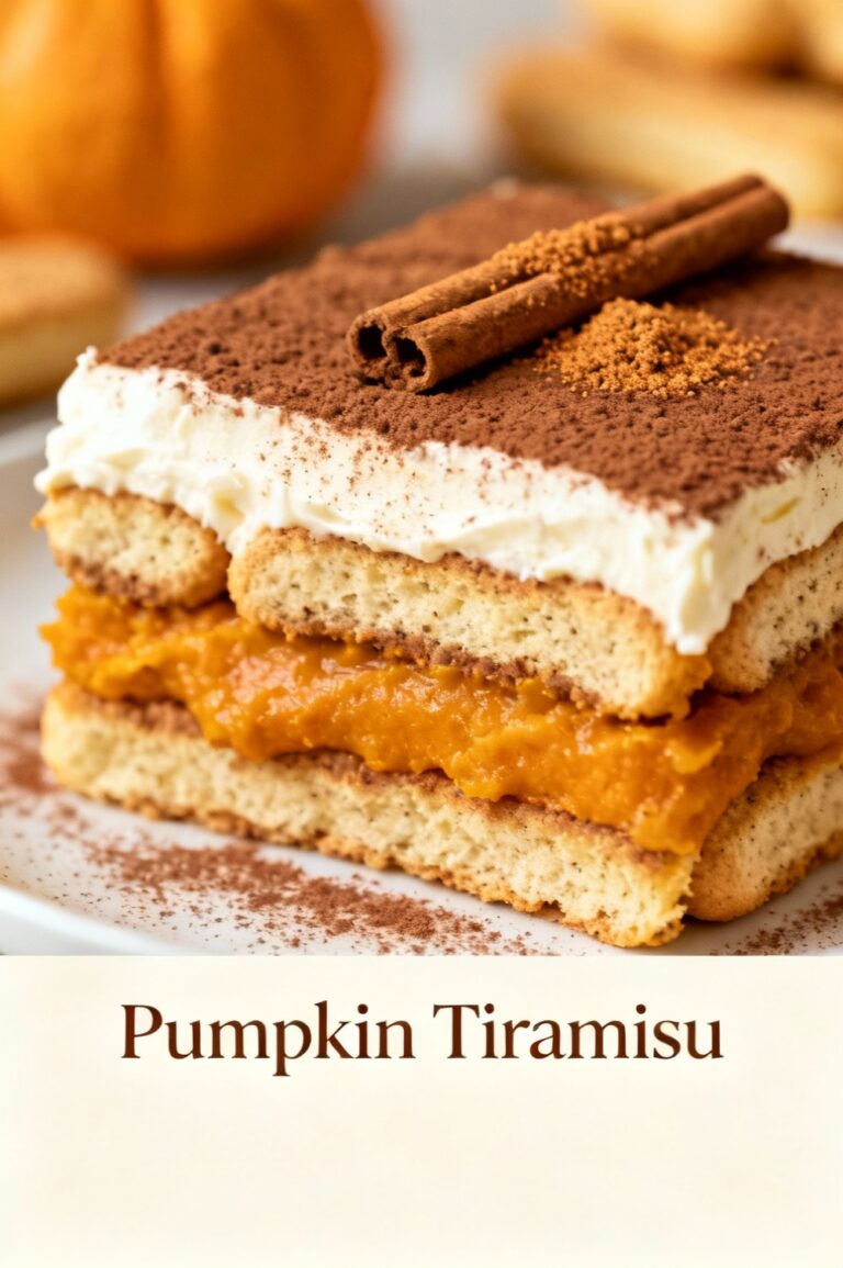 Pumpkin Tiramisu