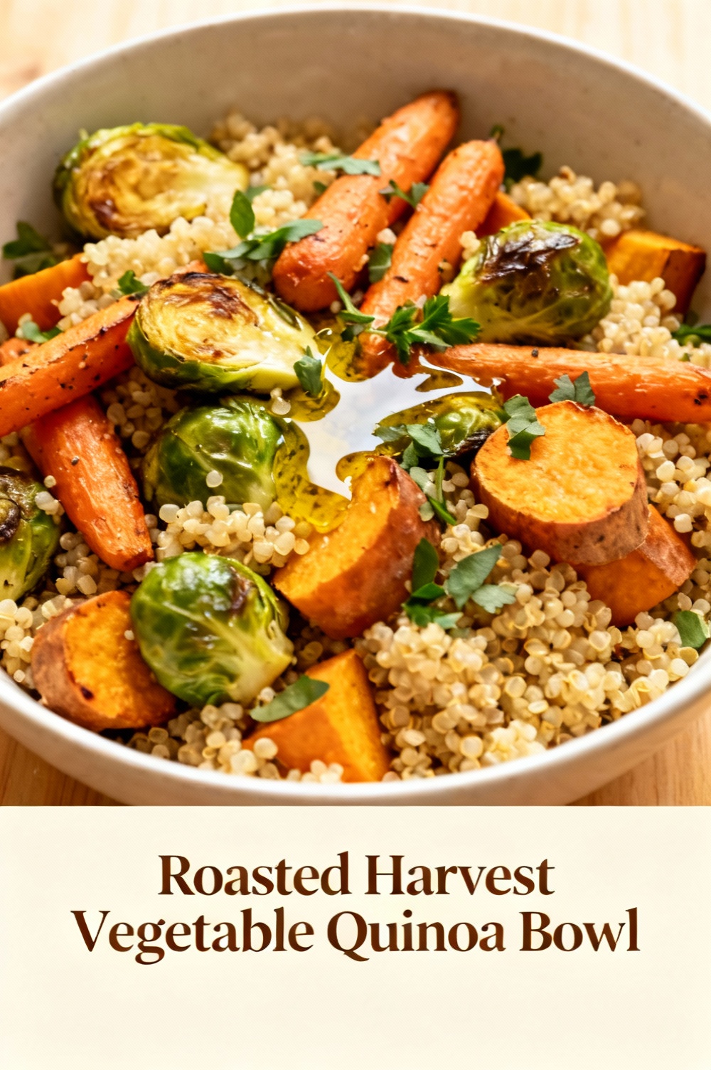 Roasted Harvest Vegetable Quinoa Bowl