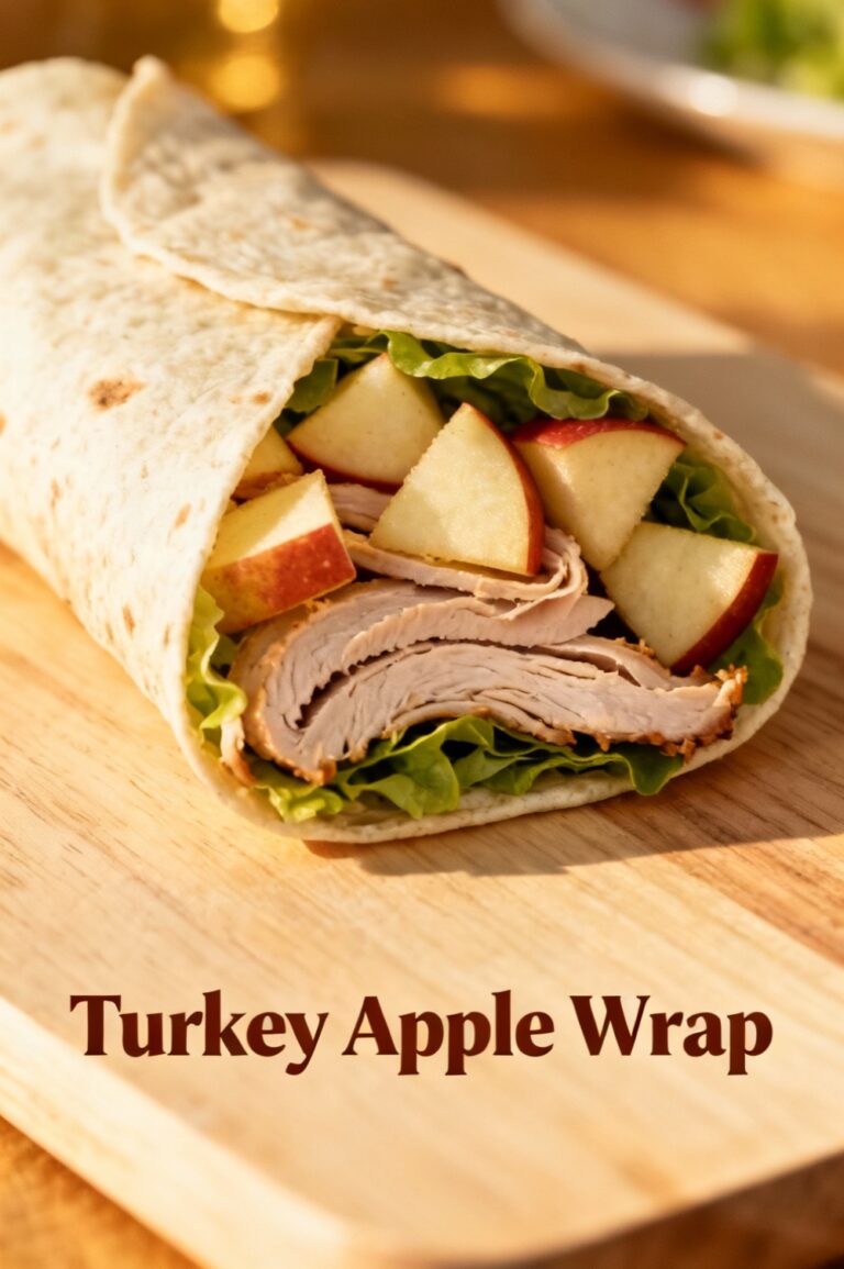 Turkey Apple Wrap