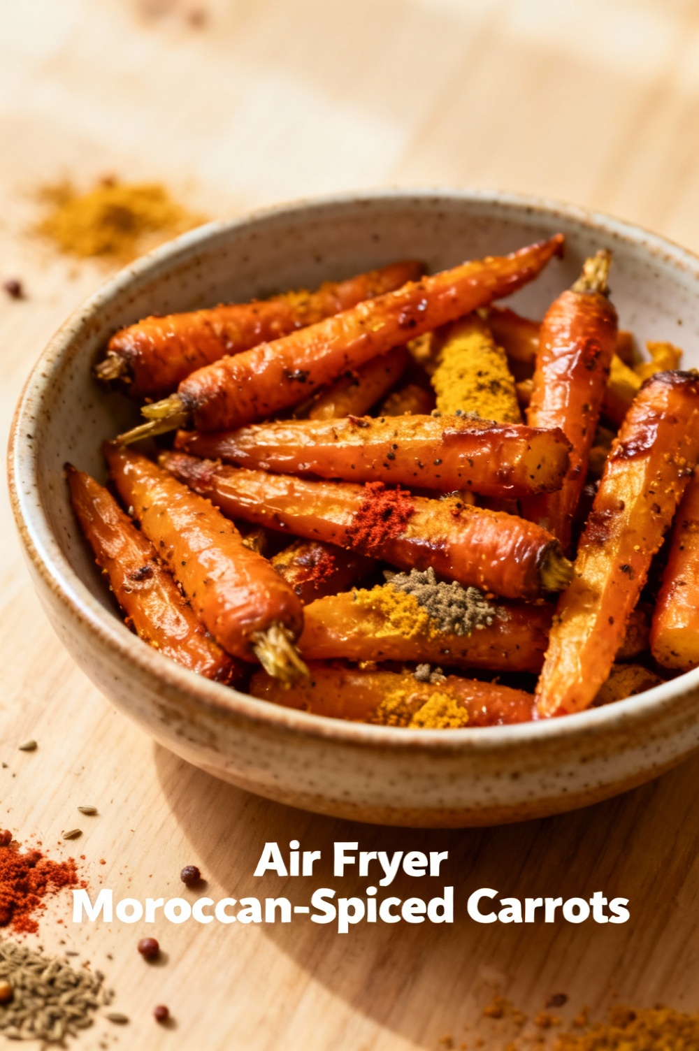 Air Fryer Moroccan-Spiced Carrots