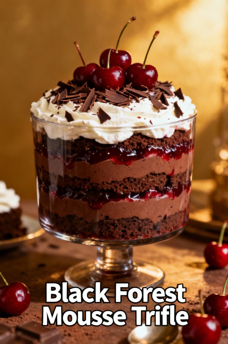 Black Forest Mousse Trifle