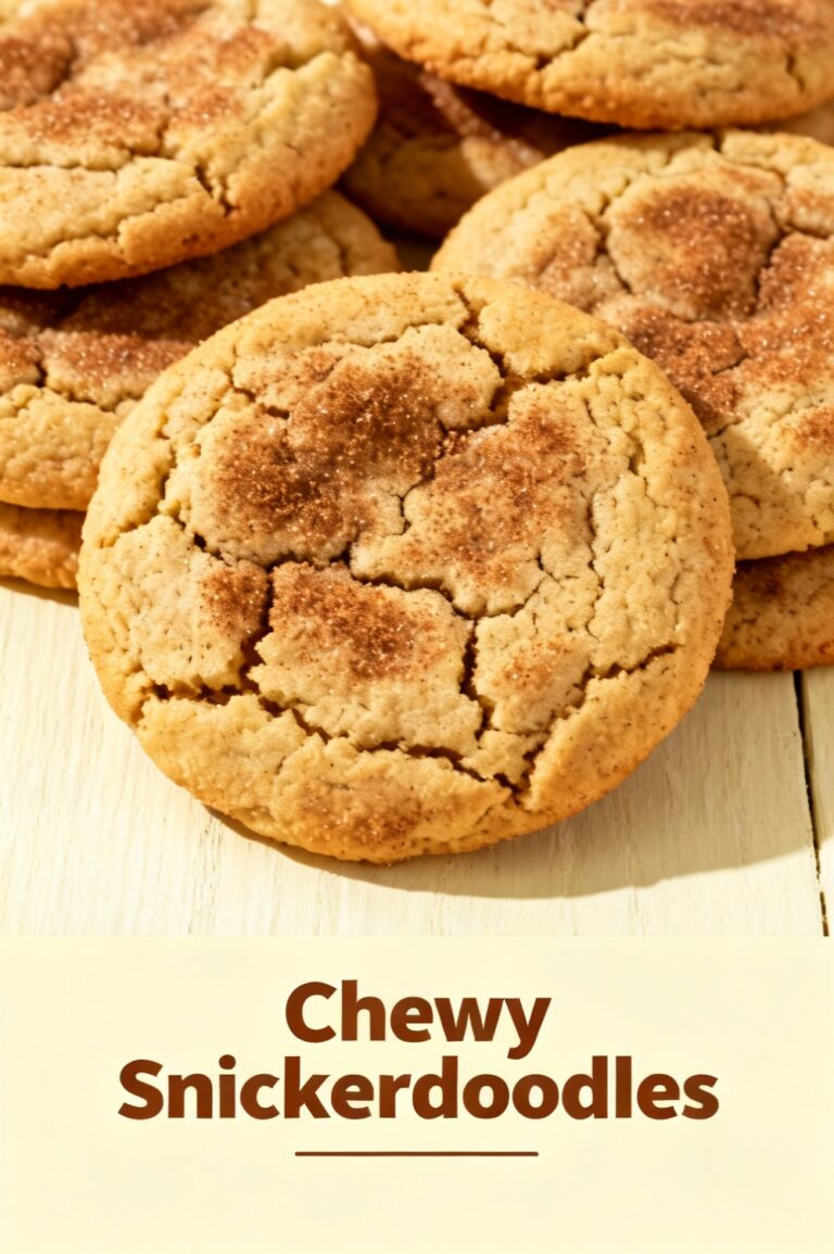 Chewy Snickerdoodles
