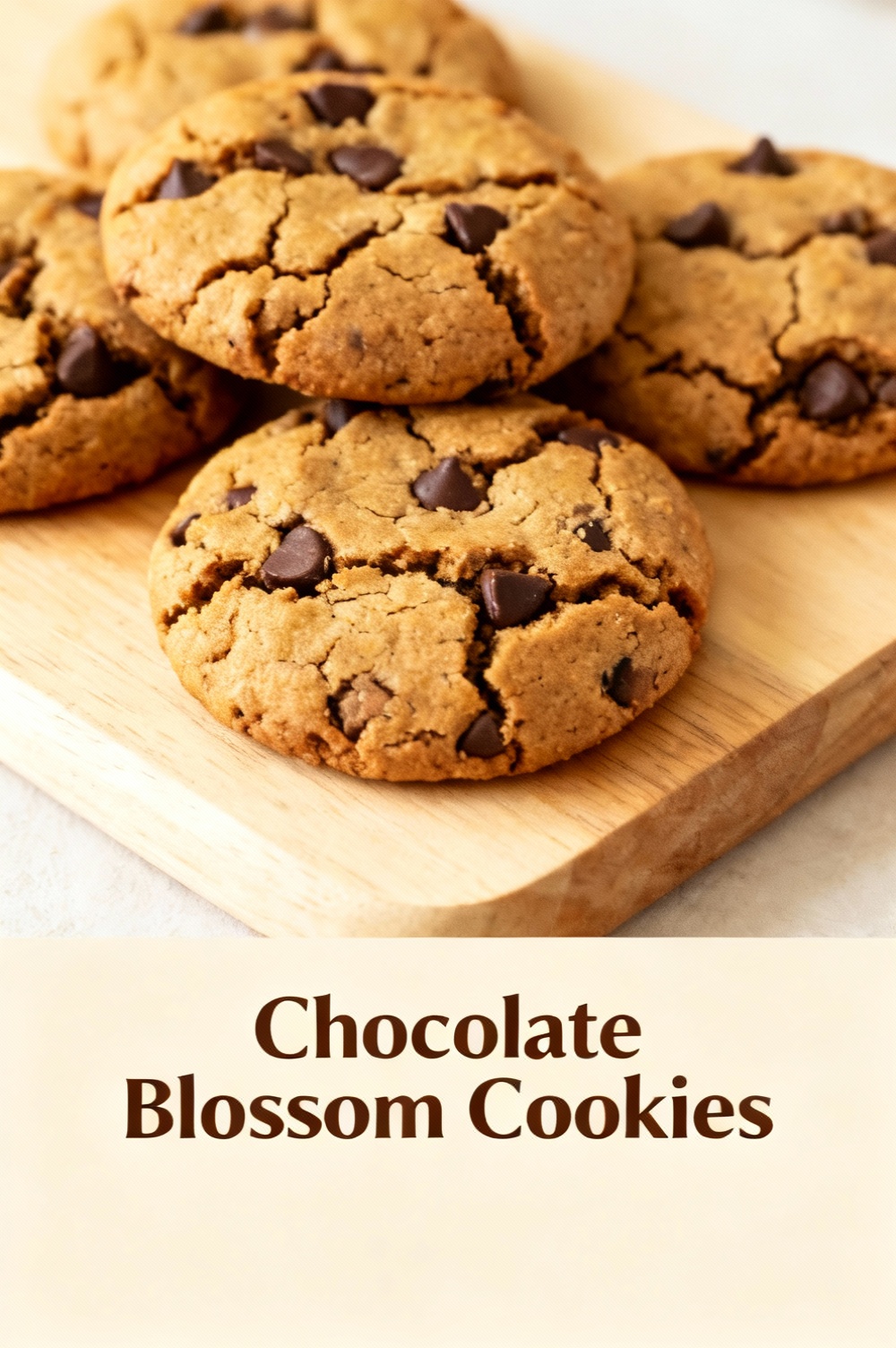 Chocolate Blossom Cookies