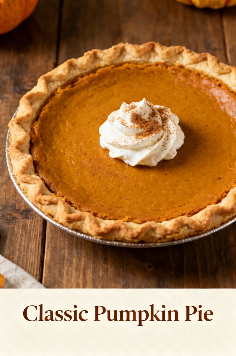 Classic Pumpkin Pie