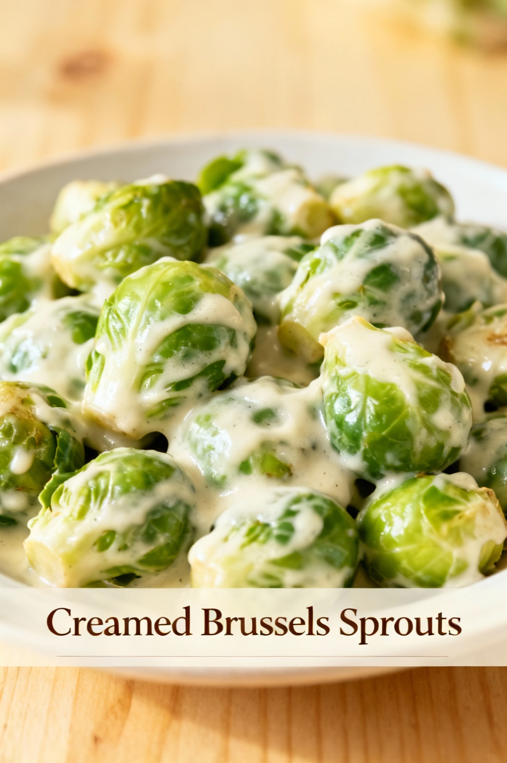 Creamed Brussels Sprouts