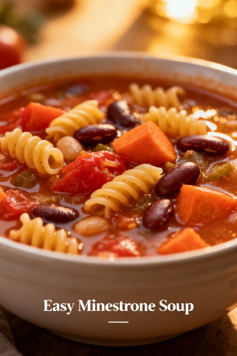 Easy Minestrone Soup