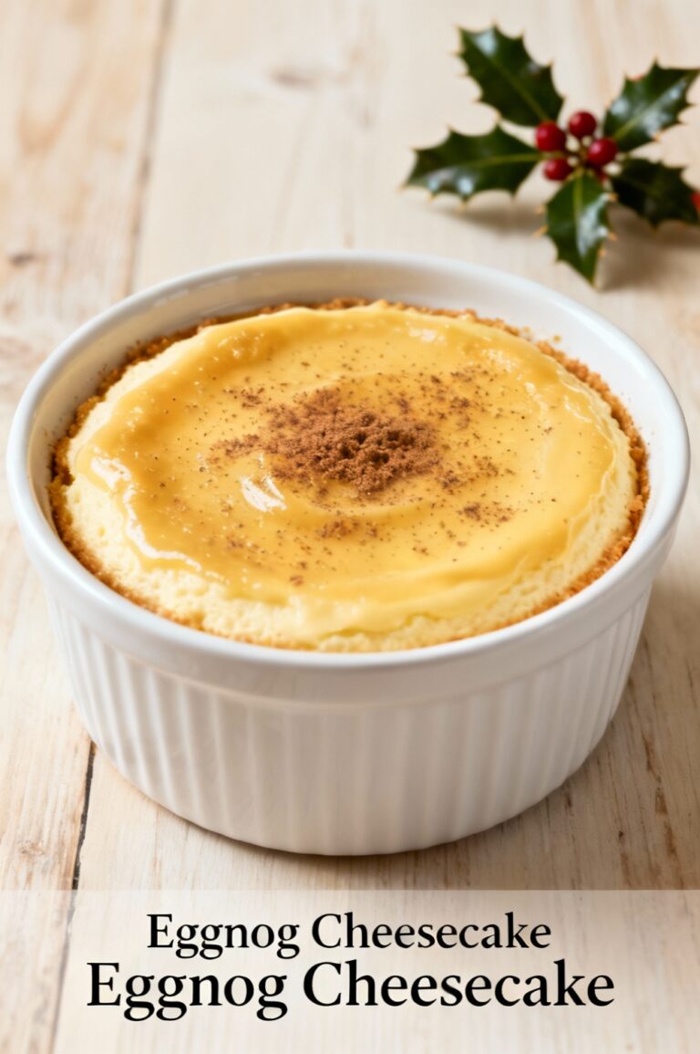 Eggnog Cheesecake