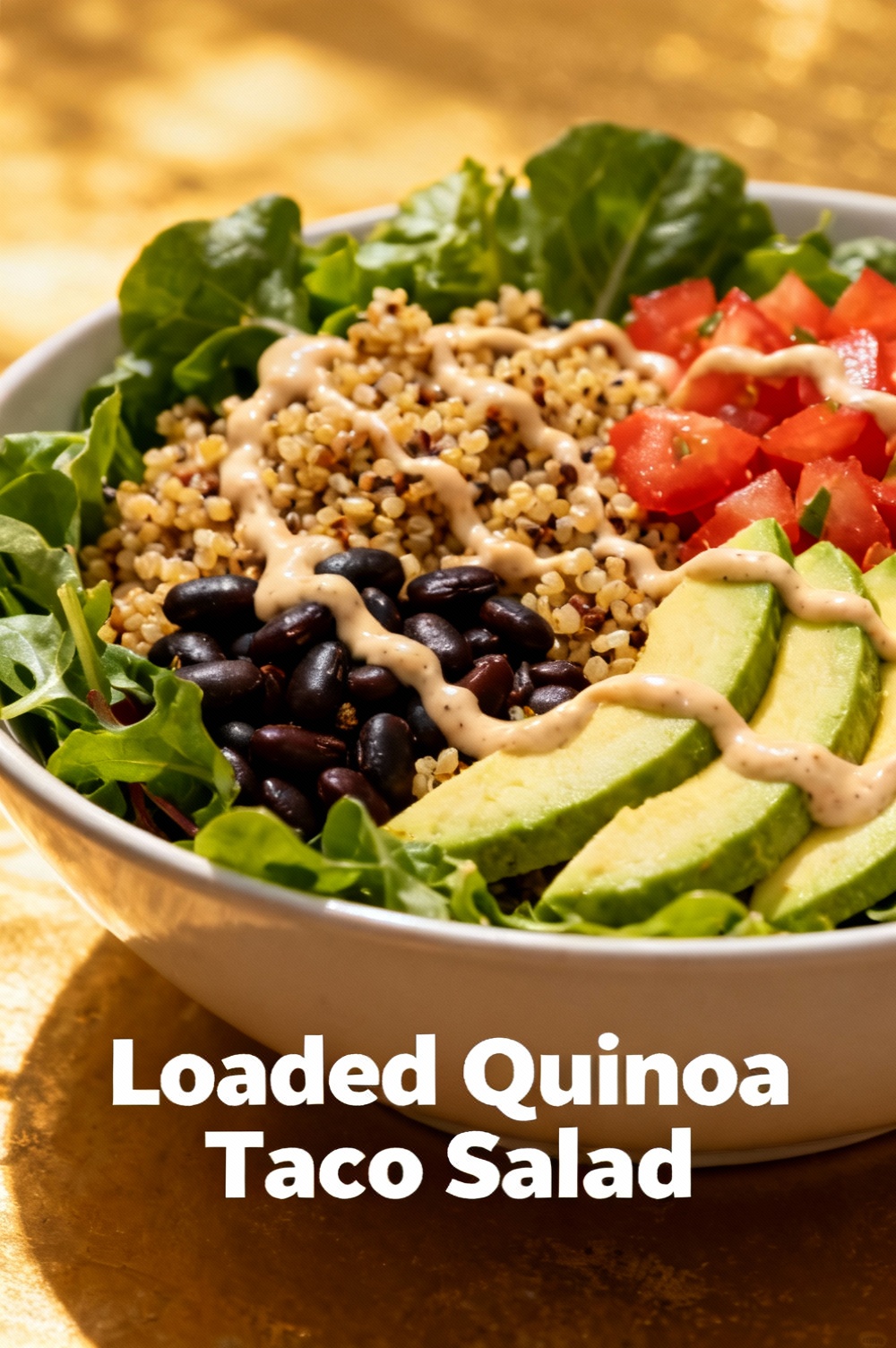 Loaded Quinoa Taco Salad