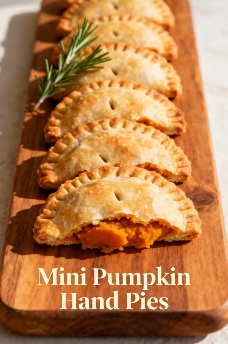 Mini Pumpkin Hand Pies
