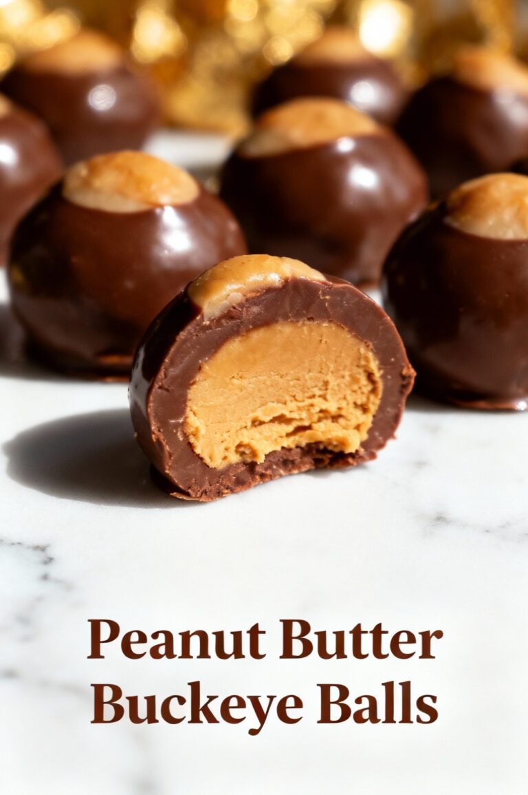 Peanut Butter Buckeye Balls