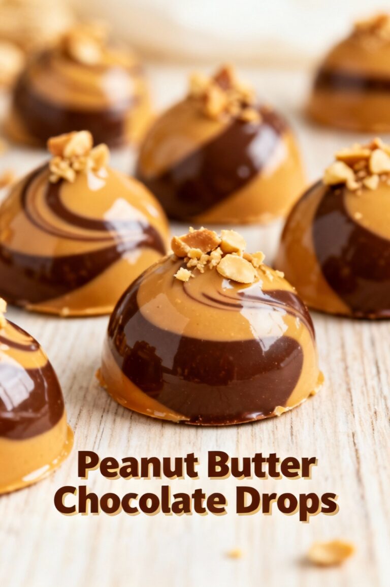 Peanut Butter Chocolate Drops