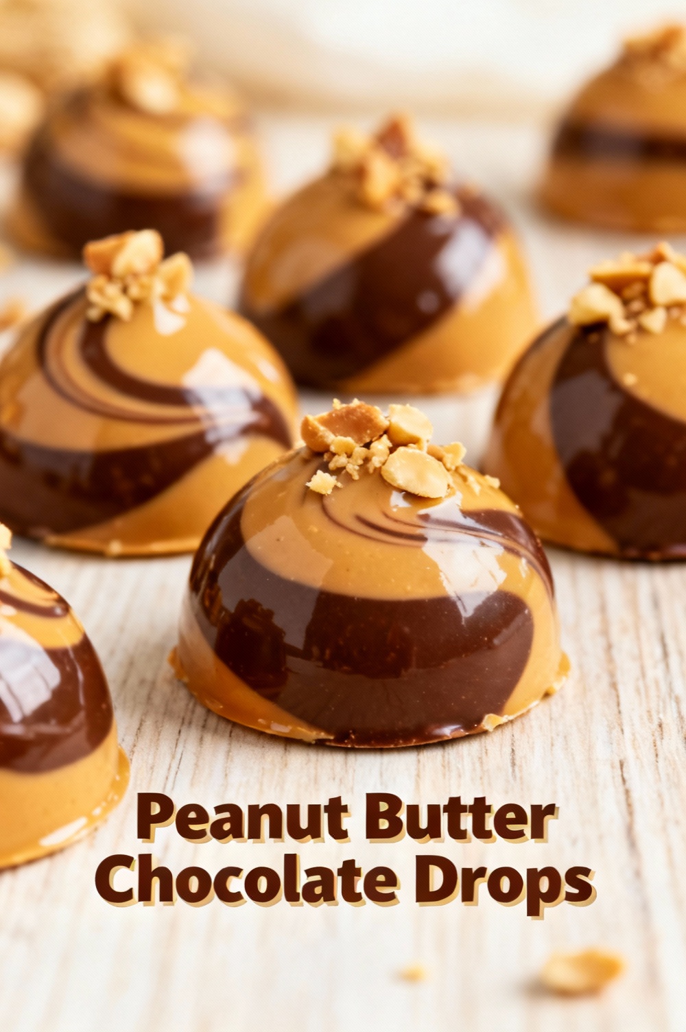 Peanut Butter Chocolate Drops