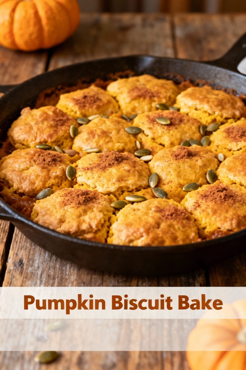 Pumpkin Biscuit Bake