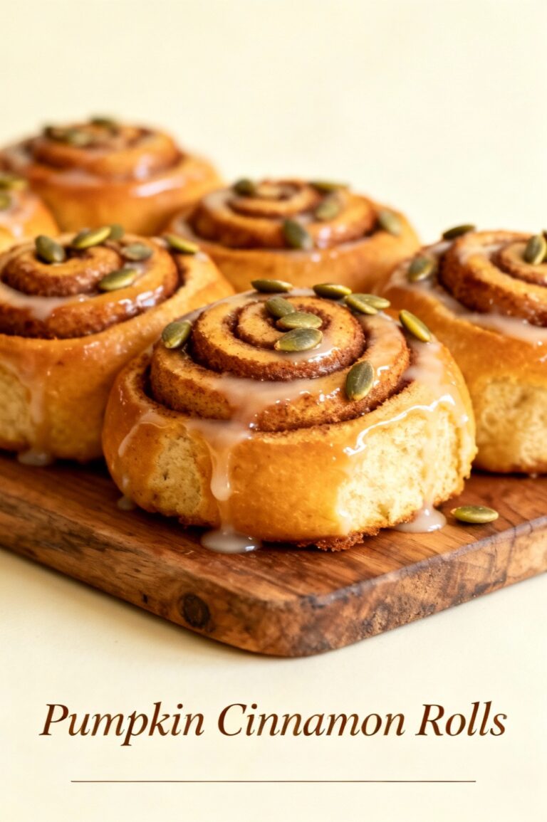Pumpkin Cinnamon Rolls