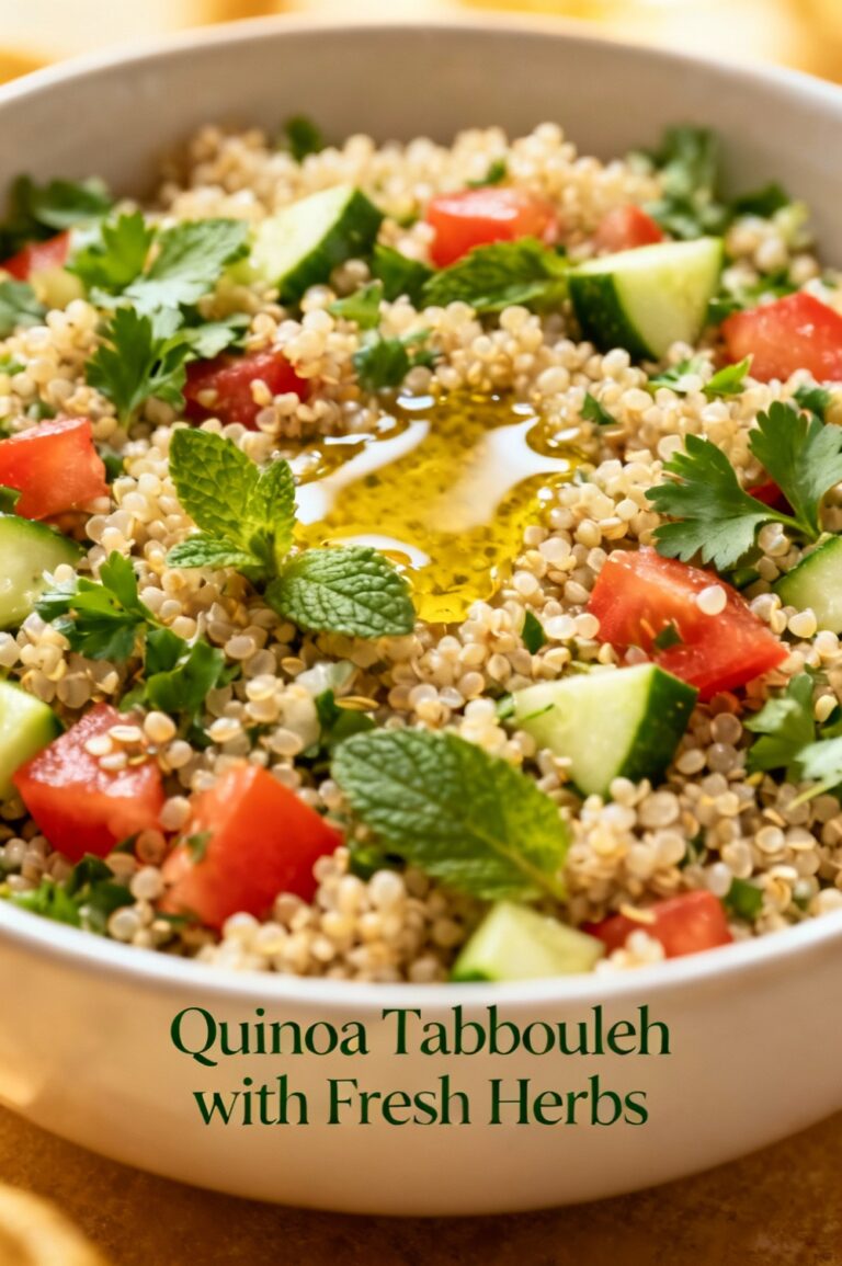 Quinoa Tabbouleh with Fresh Herbs