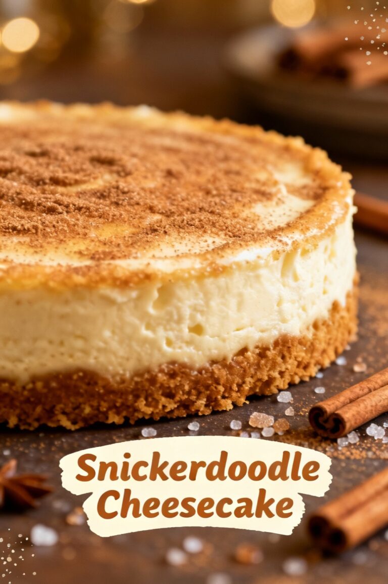 Snickerdoodle Cheesecake