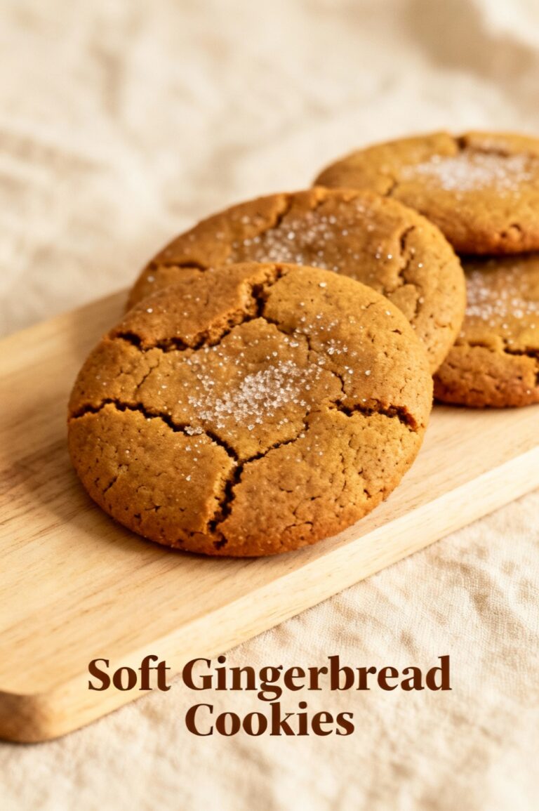 Soft Gingerbread Cookies