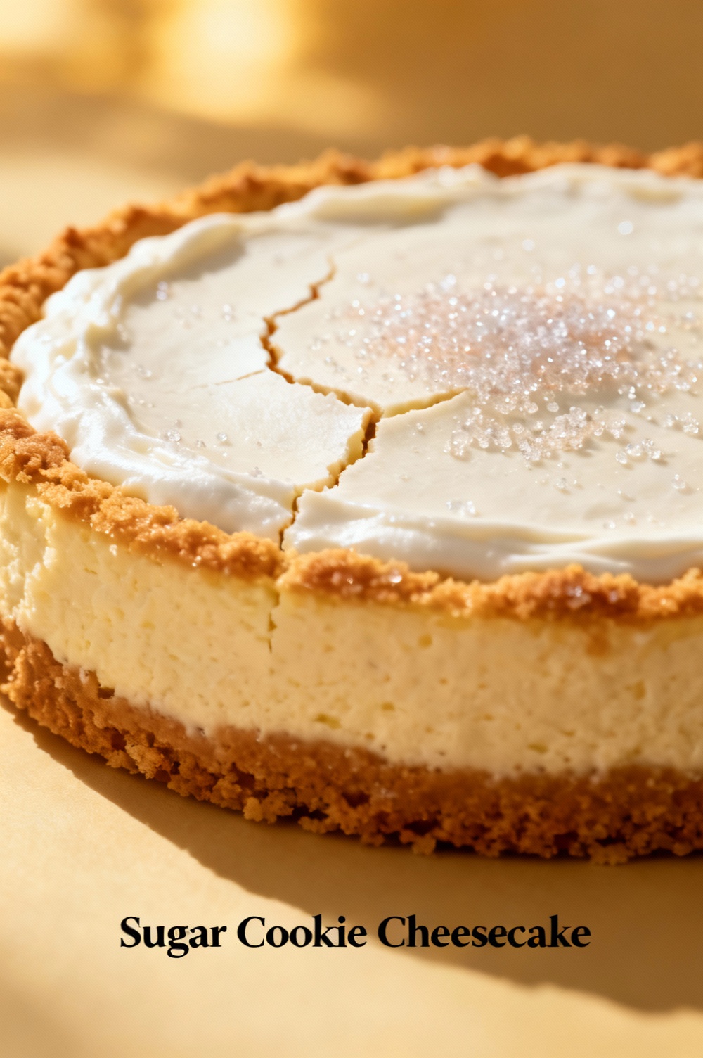 Sugar Cookie Cheesecake