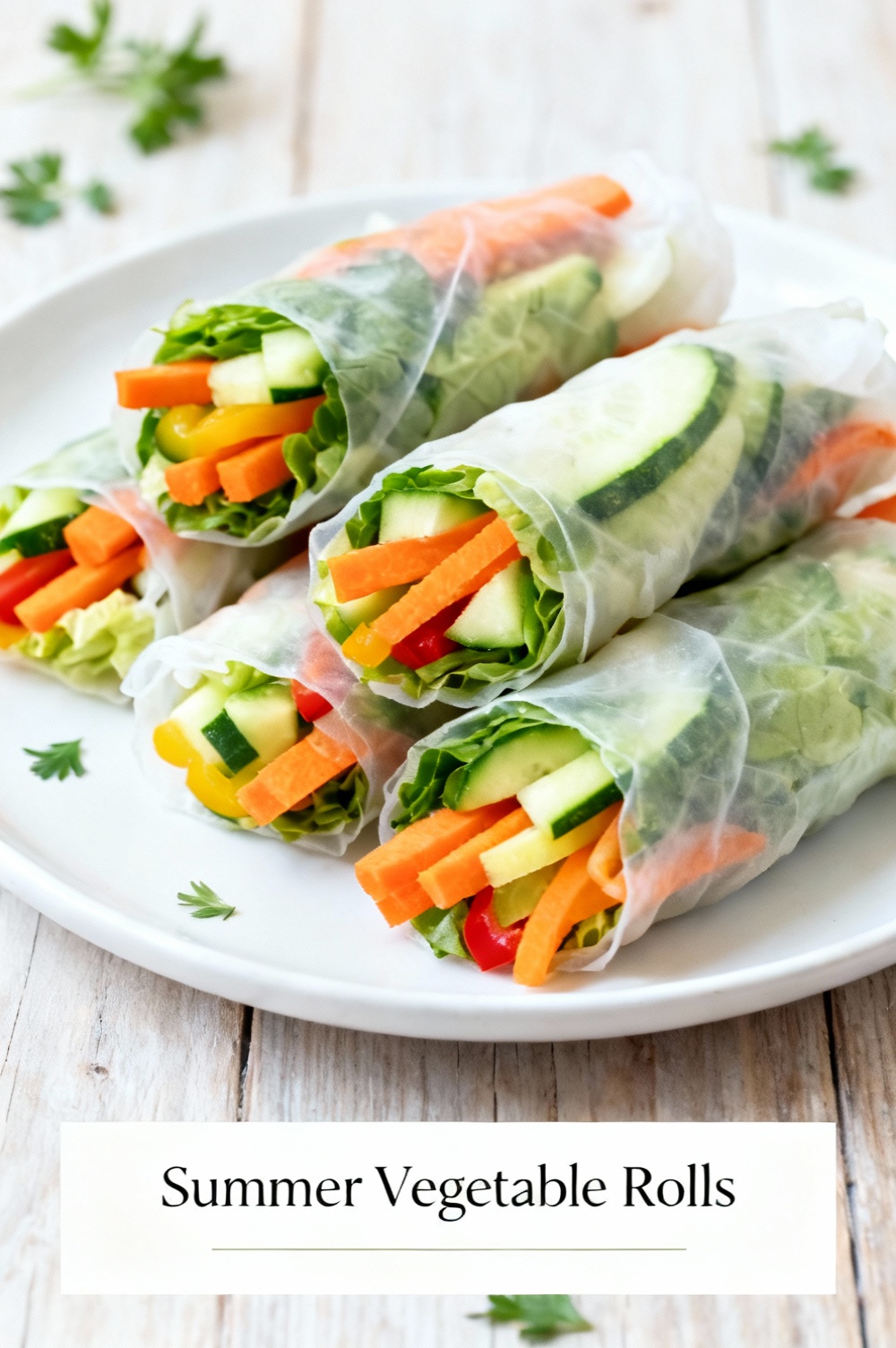 Summer Vegetable Rolls