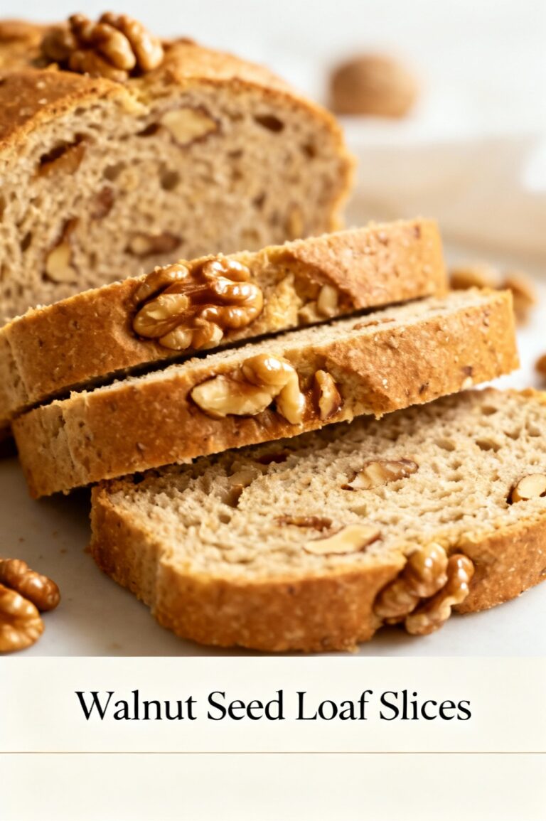 Walnut Seed Loaf Slices