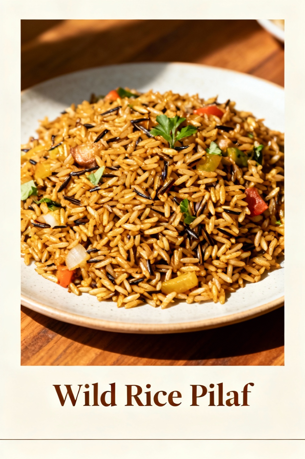Wild Rice Pilaf