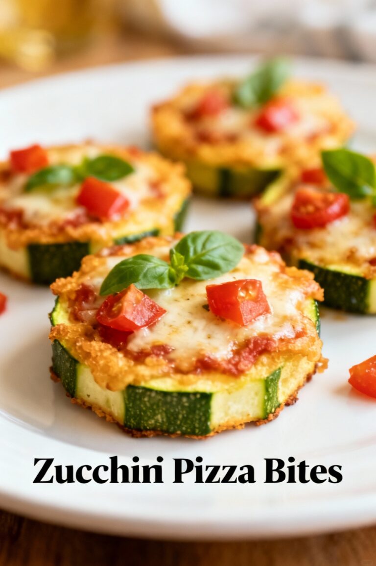 Zucchini Pizza Bites
