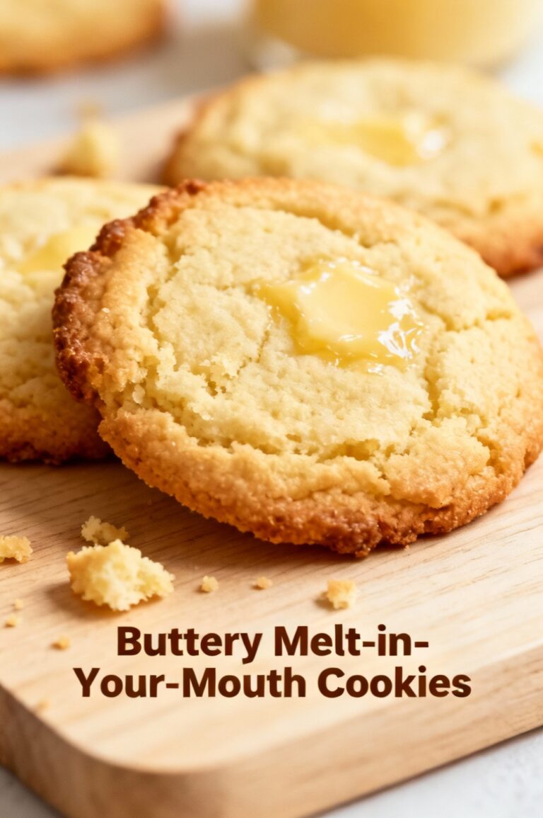 Buttery Melt-in-Your-Mouth Cookies