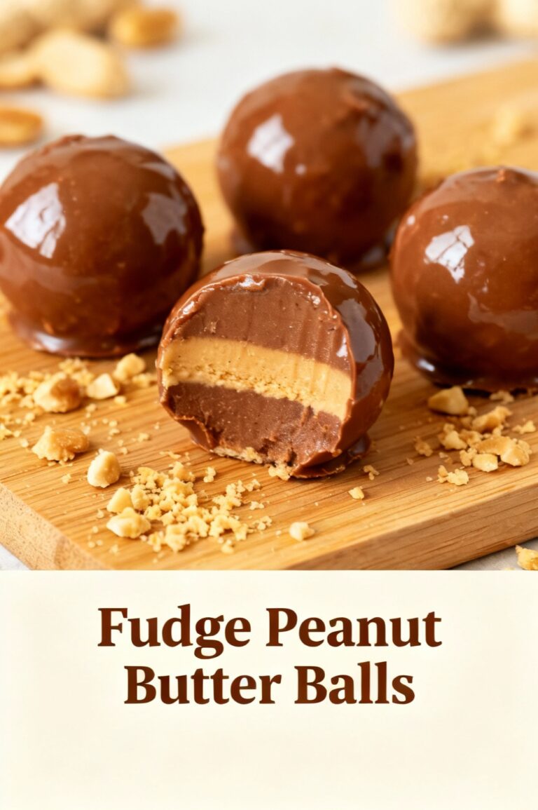 Fudge Peanut Butter Balls