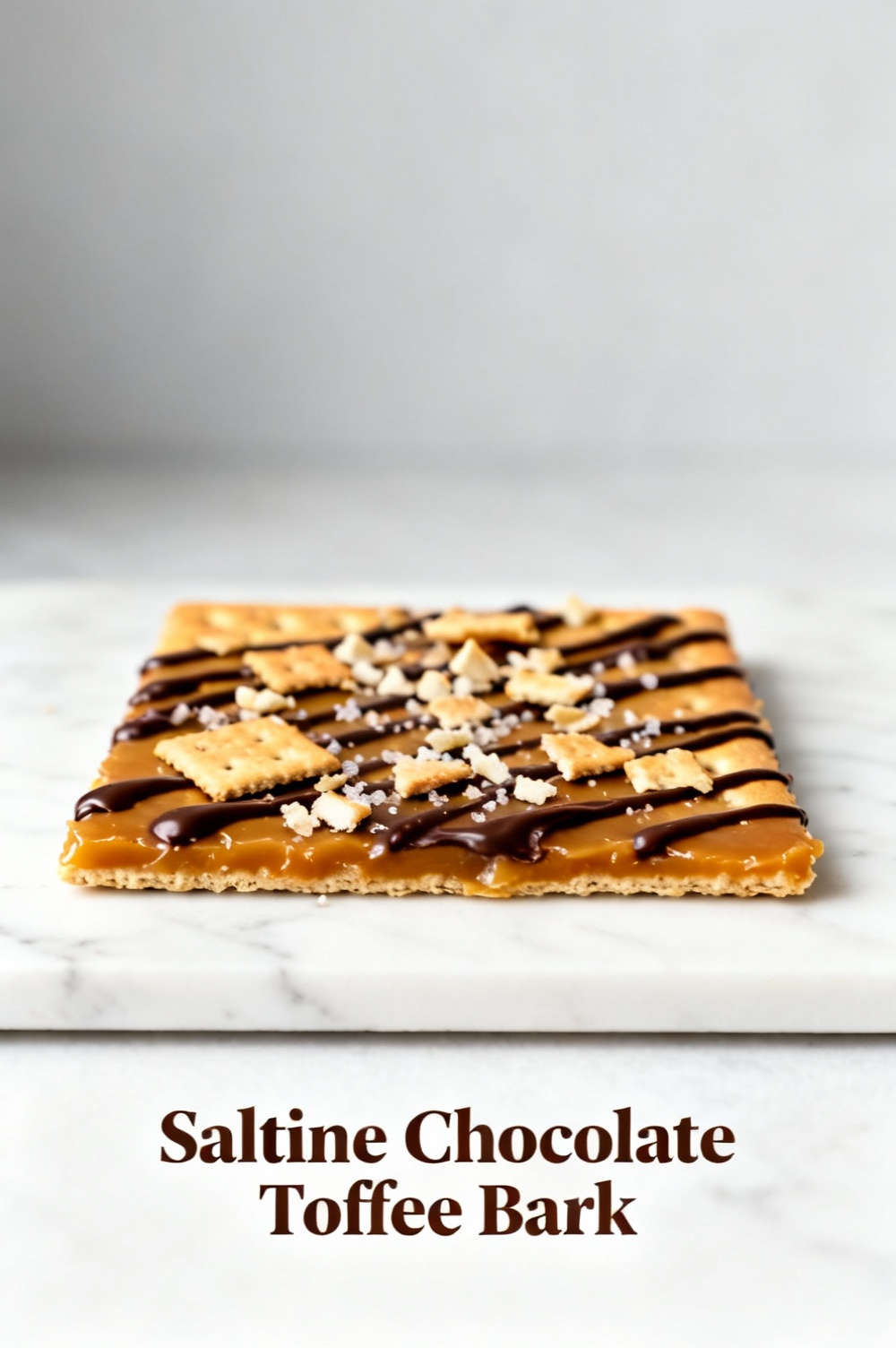 Saltine Chocolate Toffee Bark