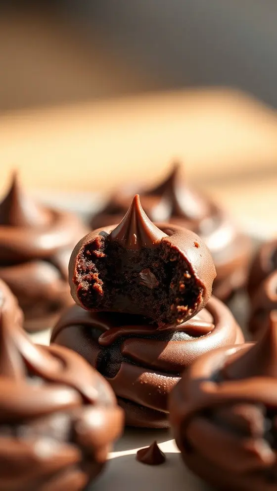 Chocolate Ganache Cookie Bites