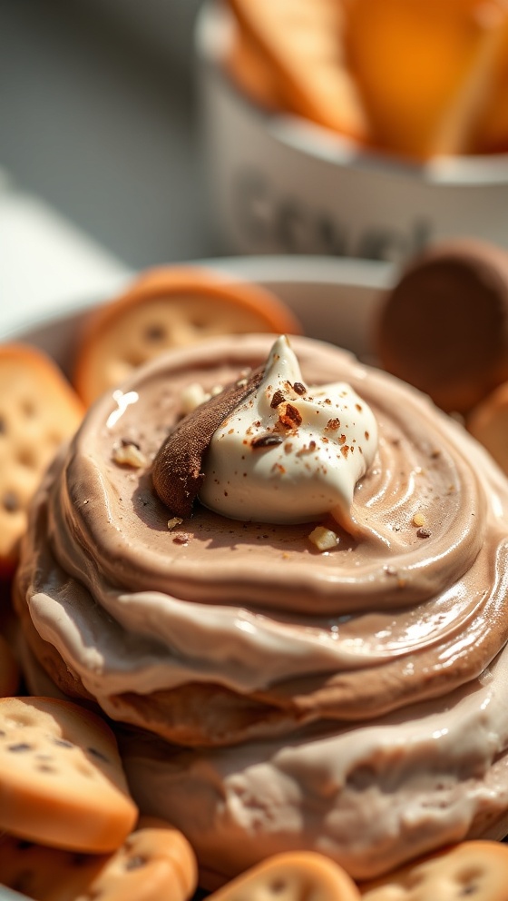 Creamy Hot Cocoa Dip