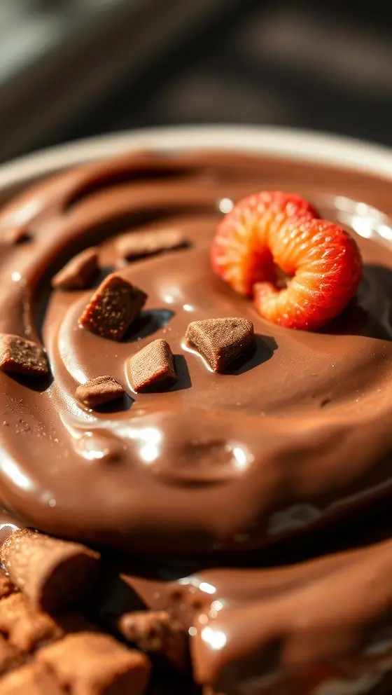 Fudgy Hot Chocolate Dip