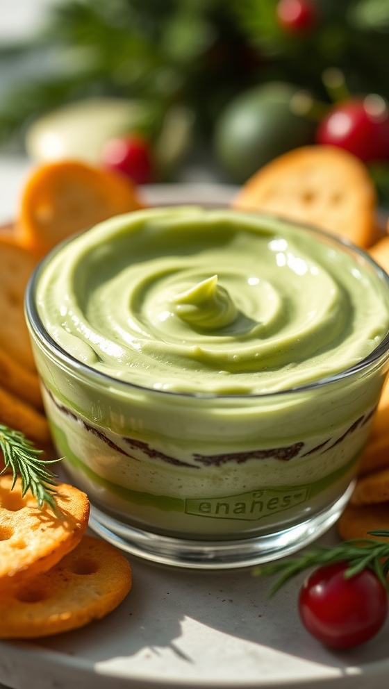 Holiday Green Sweet Dip