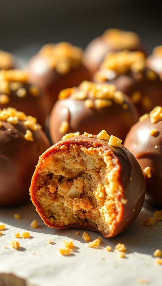 Butterfinger Fudge Balls
