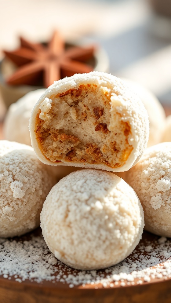 Chai Spice Snowball Treats