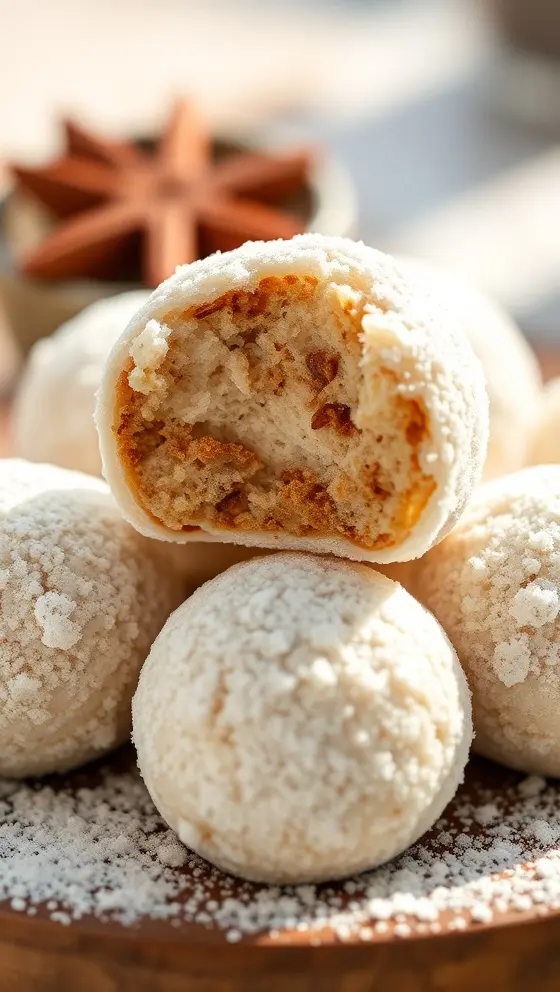 Chai Spice Snowball Treats