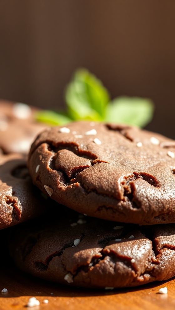 Chocolate Mint Cookies